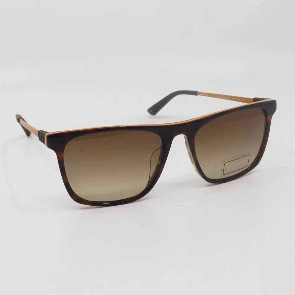 Cole Haan New CH6074 215 Brown Tortoise/Brown Gradient Sunglasses